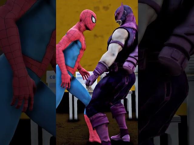 Spiderman vs the Avengers Zombie #shorts