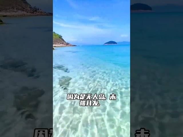 冷門寶藏：國慶小眾無人海島遊玩攻略️ 國慶想避開人群？來小眾無人海島就對啦！ #海邊 #沙灘#國慶 #小眾 #惠州 #親子活動