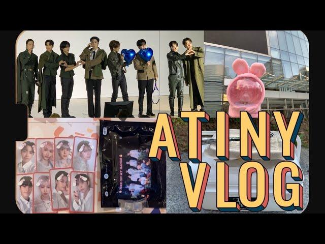 [에이티니 브이로그] 20241116 쇼! 음악중심 사녹 | 미니팬미팅 | ATEEZ 에이티즈 | 에이티니 키트 미팬역조공 언박싱 | ATINY VLOG |