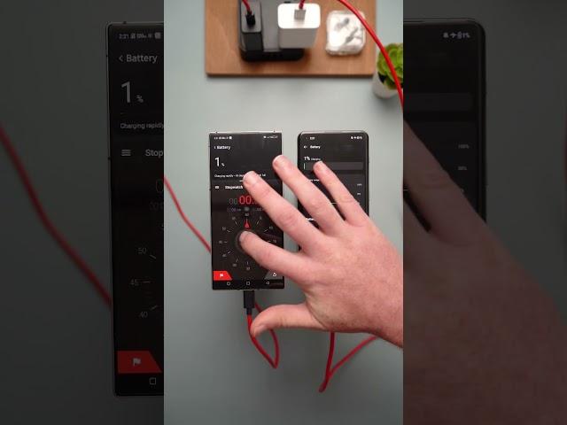 OnePlus 11 versus Redmagic 8 Pro battery charging test
