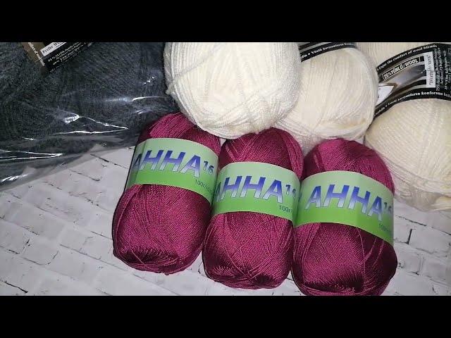 Небольшая покупка  пряжи в интернет магазине pryazha. su
