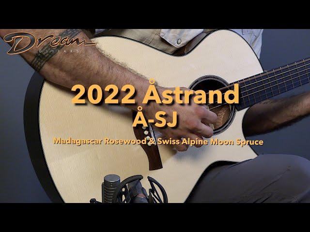 Dream Guitars - 2022 Åstrand Å-SJ, Madagascar Rosewood & Swiss Alpine Moon Spruce #guitardemo