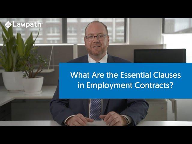 What Are the Essential Clauses in Employment Contracts?