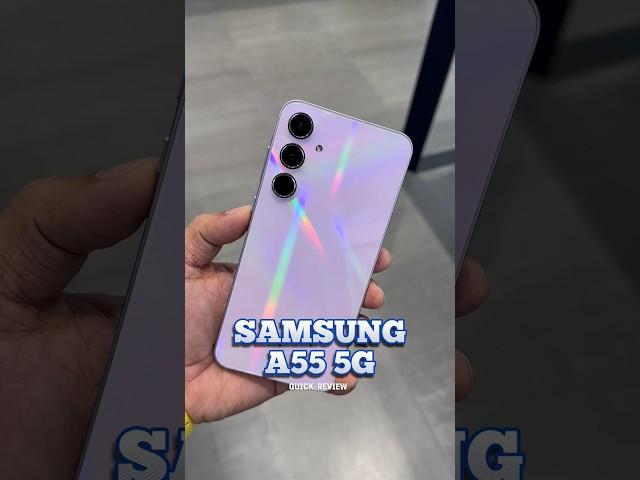 Introducing Samsung A55 5G: Hands on & Quick Review.!  #samsung #a55