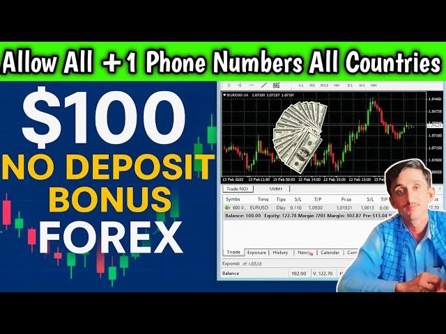 $100 No Deposit Bonus Forex|| Broker Trading New Countries Allowed  || Asad Akash Explain!!