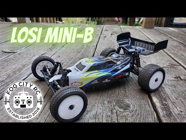 Losi 1/16 Mini-B 2WD Buggy.  Unbox and Quick Backyard Rip.