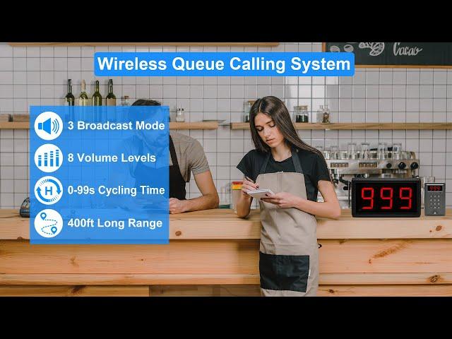ChunHee CK01 Wireless Calling System for Restaurant