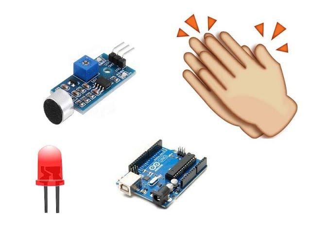 Sound Sensor Module with Arduino Tutorial.Clap Switch!!!