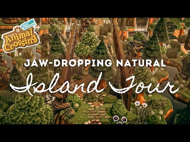 JAW-DROPPING NATURAL ISLAND TOUR  | Animal Crossing New Horizons