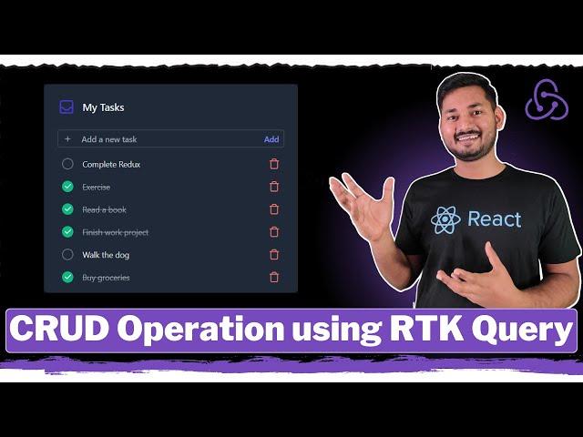 RTK Query Complete Guide in Hindi | CRUD Operations, Caching & Optimistic Updates |  Ep.21