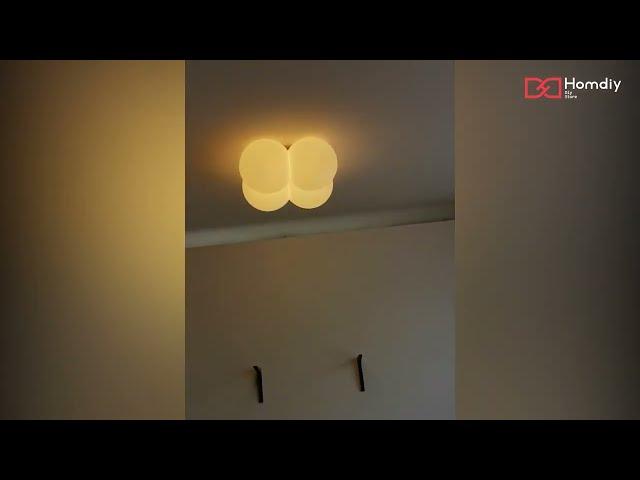 Homdiy Modern Cloud Hardware Ceiling Lamp