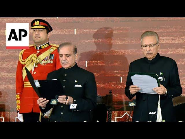 Shehbaz Sharif sworn in as new Prime Minister of Pakistan