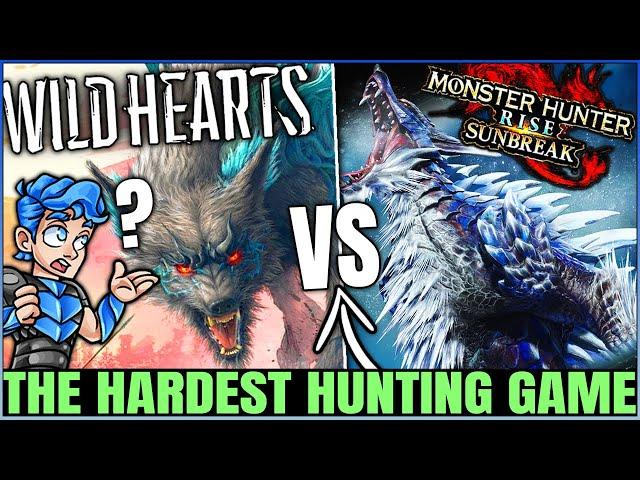 Is Wild Hearts Too Hard - Monster Hunter VS Wild Hearts - Difficulty VS Fun! (Gameplay Battle)
