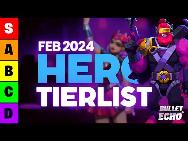 I ranked all 27 HEROES in Bullet Echo!  (Including Vi) | Tier List