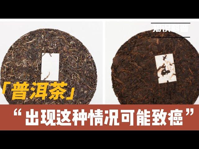 普洱茶出现这种情况，建议立即停止饮用，可能“致癌”！