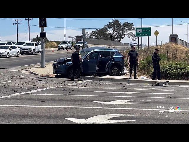 2 people dead, 1 injured in Santa Maria crash