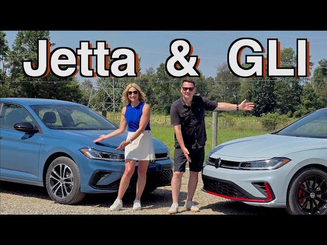 New 2025 VW Jetta  & GLI review // Great power and value in both!