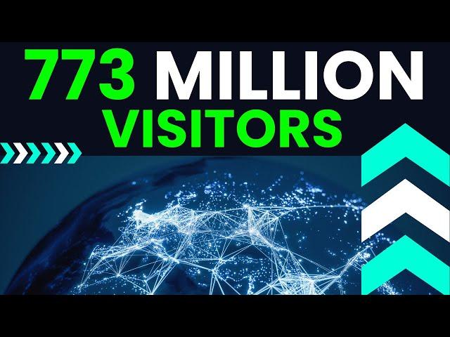 773 Million Visitors! 6 Free Website Traffic Sources