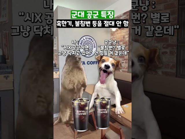 군대 공군 특징 #shorts #군대