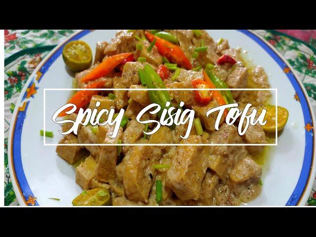 Spicy Sisig Tofu | Sa Kusina ni Mommy Sansu