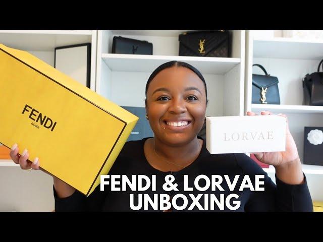 FENDI & LORVAE UNBOXING | DOUBLE LUXURY UNBOXING | NEW SUNGLASES & SANDALS | BRWNGIRLLUXE