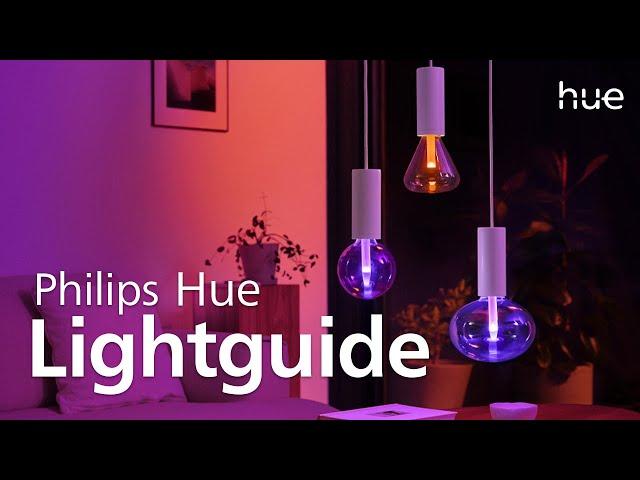 Philips Hue Lightguide: Smart Lighting Designed to Be Displayed