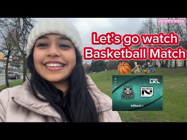 Lets watch Basketball  Match|Wolves Vs Nevezis | Vilnius | Lithuania  | NETHRA DEV