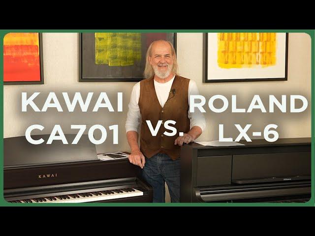 Roland LX-6 vs Kawai CA701 | Comparison & Demo