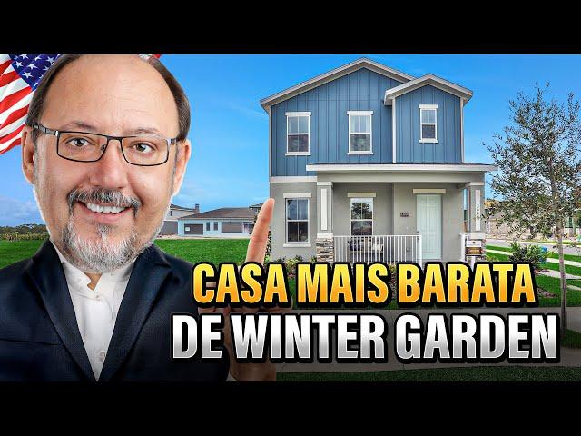 CASA MAIS BARATA DE 2024 EM WINTER GARDEN NOS EUA!