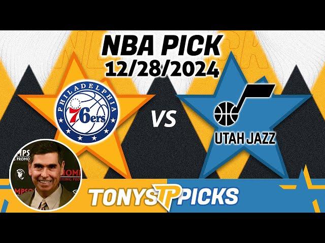 Philadelphia 76ers vs. Utah Jazz Pick 12/28/24 NBA Betting Strategy