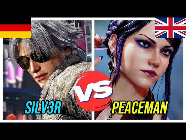 Tekken 8 ▰ Silv3r (#2 LEE) Vs Peaceman (#3 ZAFINA) ▰ RANKED Matches!