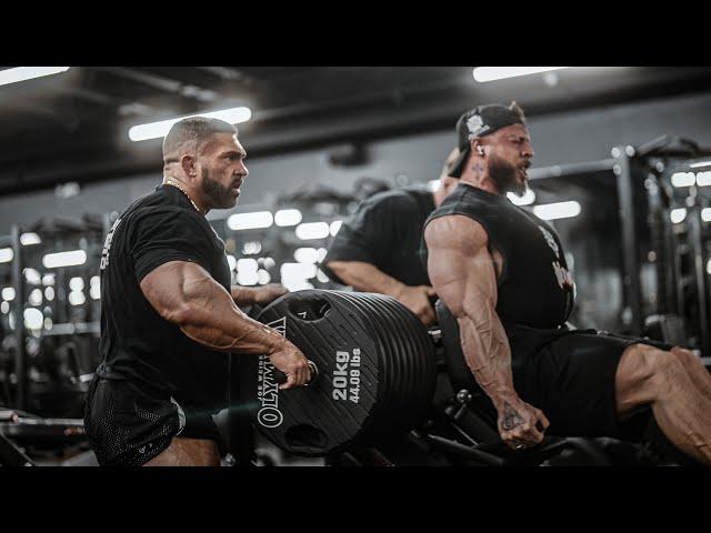 INTENSE Leg Day | Mr. Olympia Derek Lunsford x Ramon Dino