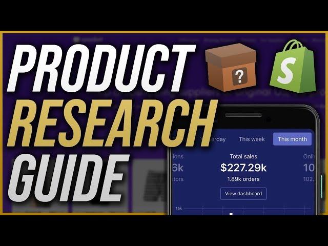 The COMPLETE Dropshipping Product Research Guide: Find Winning Products for Shopify (2020)