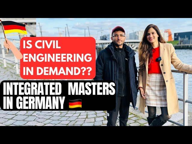 Civil Engineering| Integrated Masters in Germany|Study in Germany 