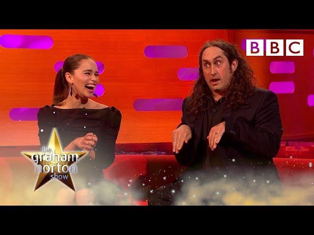 Emilia Clarke can’t stop laughing at Ross Noble’s Christmas prank… | The Graham Norton Show - BBC