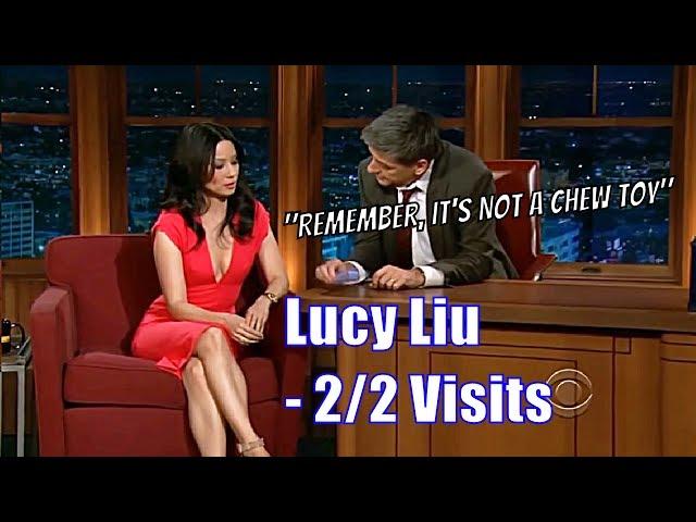 Lucy Liu - Craig Teaches Her The Harmonica - 2/2 Appearances + A Sketch [HD]