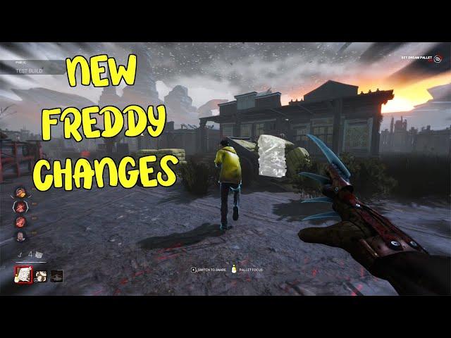 NEW FREDDY REWORK - Dead By Daylight PTB (The Nightmare)