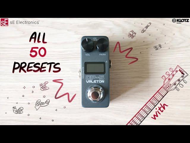 Valeton GP-5 DEMO & REVIEW | NAM amp & drives in MINI PEDAL format + ALL EFFECTS! | Future Modeling?