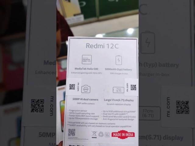 redmi 12c | Redmi 12c unboxing