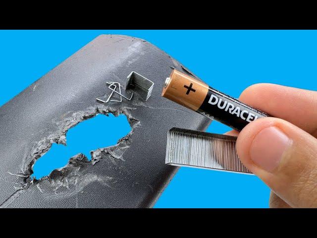 Stronger Than Steel! Easily Repair Broken Plastic With 1.5V Battery