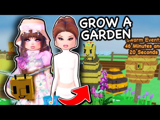 ️Playing The *NEW* GROW A GARDEN BEE UPDATE With LANA! Owner Did ADMIN COMMANDS!  *SUPER CHAOTIC*