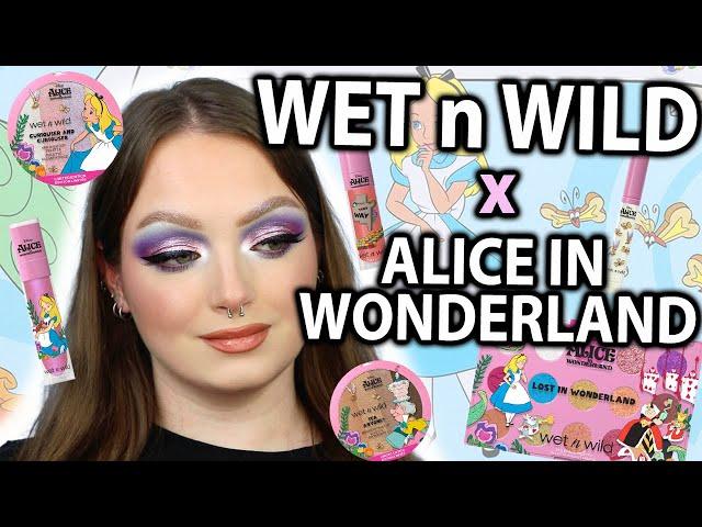 omg!!! WET N WILD ALICE IN WONDERLAND COLLECTION REVIEW AND TUTORIAL