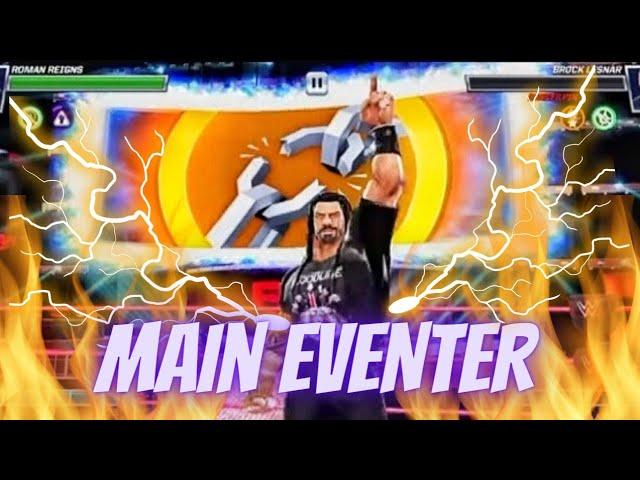 WWE MAYHEM || ROMAN REIGNS   MAIN EVENTER || LUCARIO GAME X #wwemayhem #gameplay #mainevent