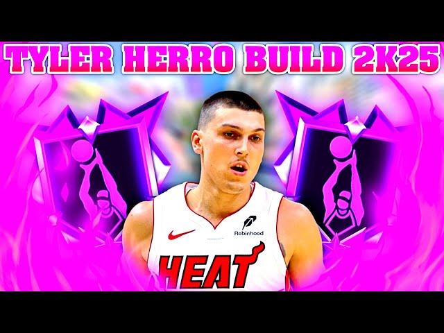 Tyler Herro Build 2k25!!! Best Perimeter Shot Creator Build for NBA 2k25 Next Gen!!!