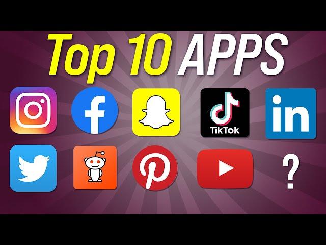 Top 10 Social Media Apps Explained in One Video