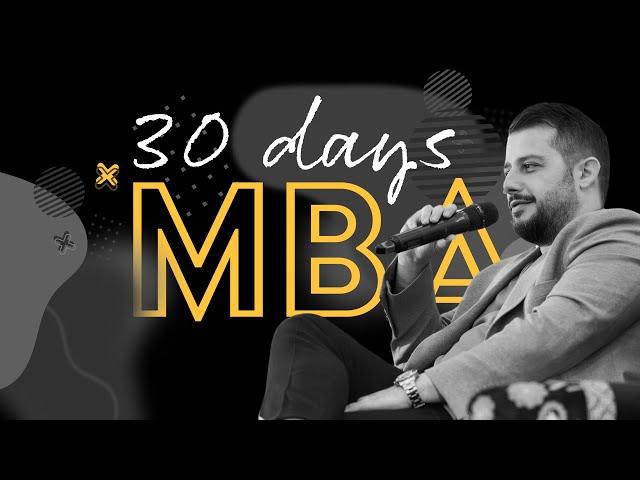  LIVE • Sesiunea #4 • 30 Days MBA | Răzvan Căzănescu