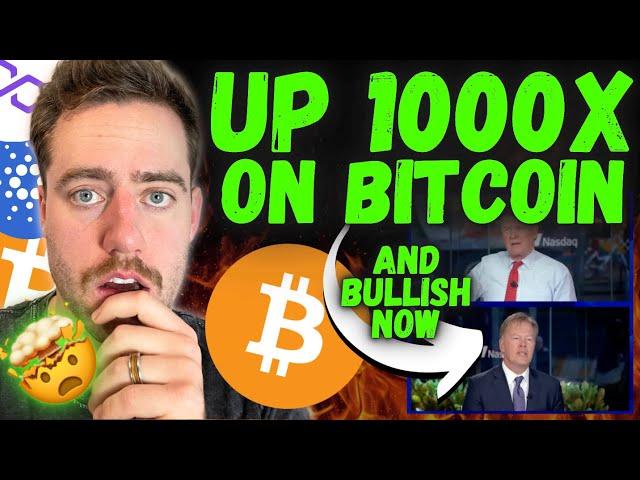 HE GOT 1000x ON BITCOIN - HE'S STILL BULLISH NOW!