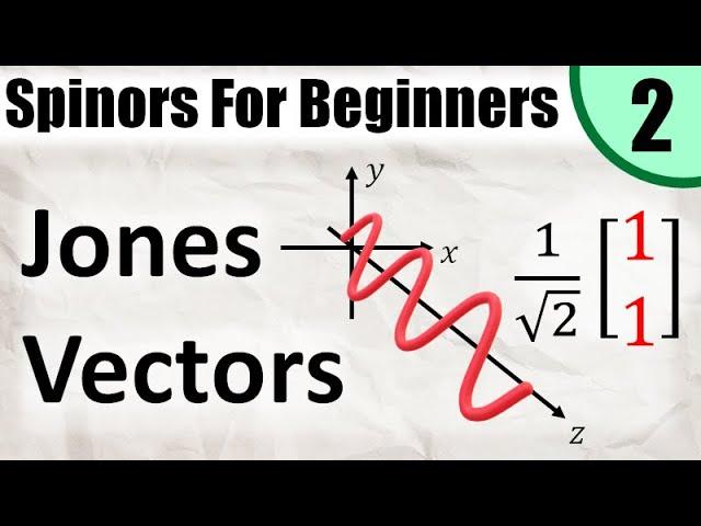 Spinors for Beginners 2: Jones Vectors and Light Polarization