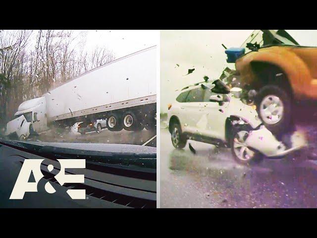 Bad Weather Disasters - Top 6 Moments | Road Wars | A&E