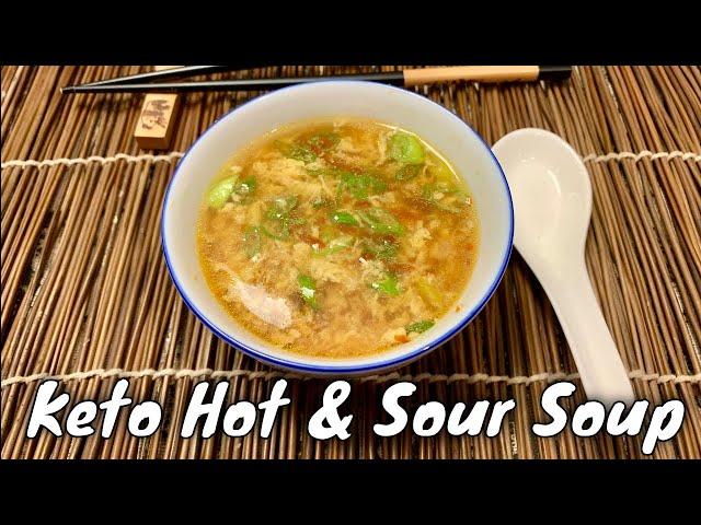 Keto Chinese Hot & Sour Soup